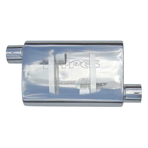 MUFFLER SS 3IN OFFSET IN/OUT