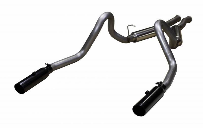 CAT BACK EXHAUST BLACK TIP