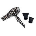 Ionic Pro 2000 - Professional 2000W Powerful Ionic Hair Dryer - Concentrator Nozzles Included - Giraffe