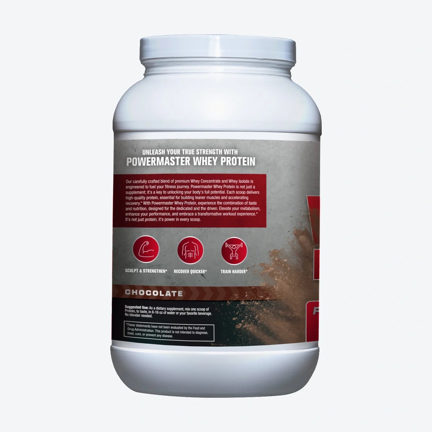 Chocolate Whey Isolate Protein Powder