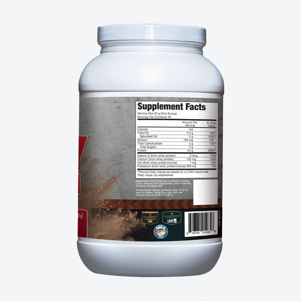 Chocolate Whey Isolate Protein Powder