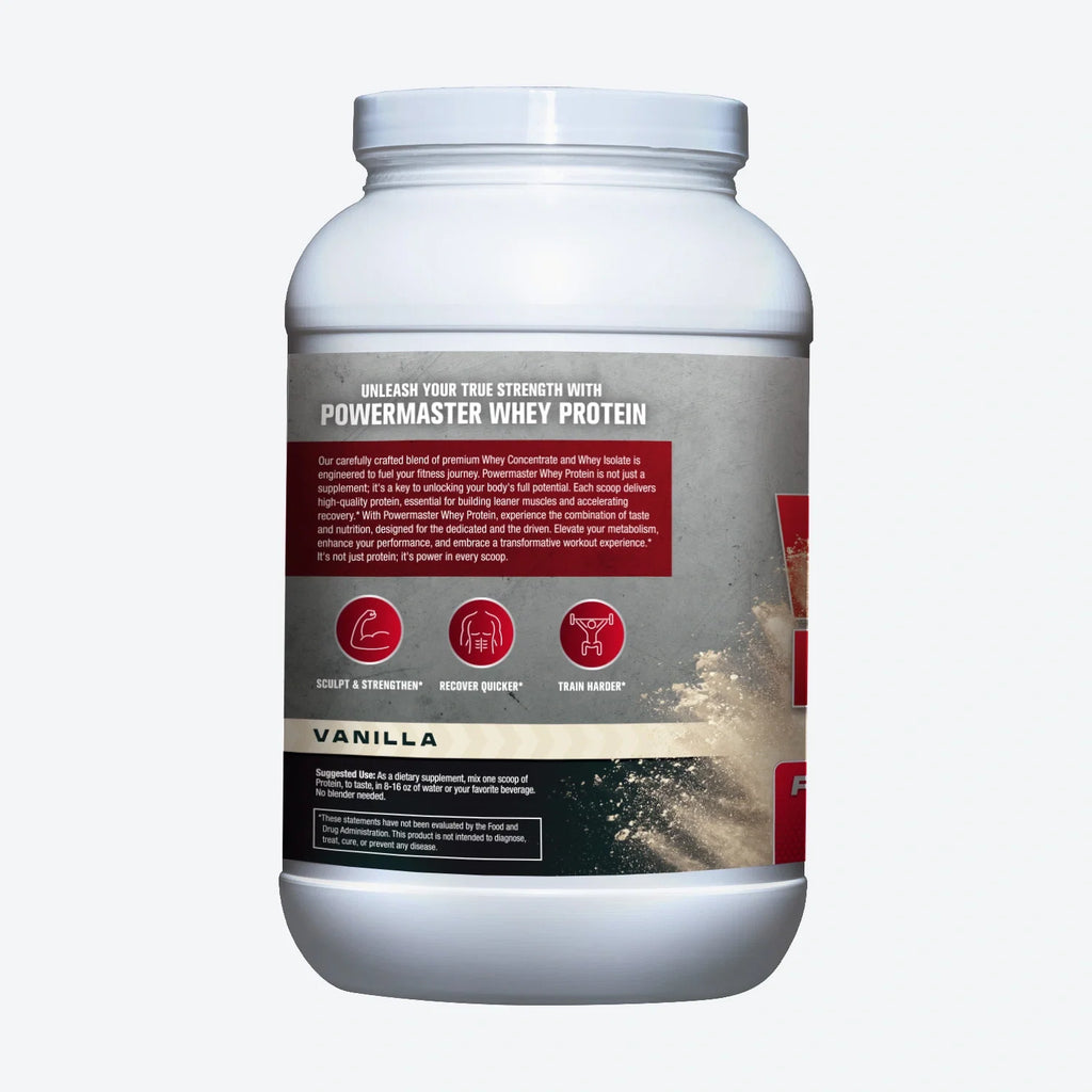 Vanilla Whey Isolate Protein Powder
