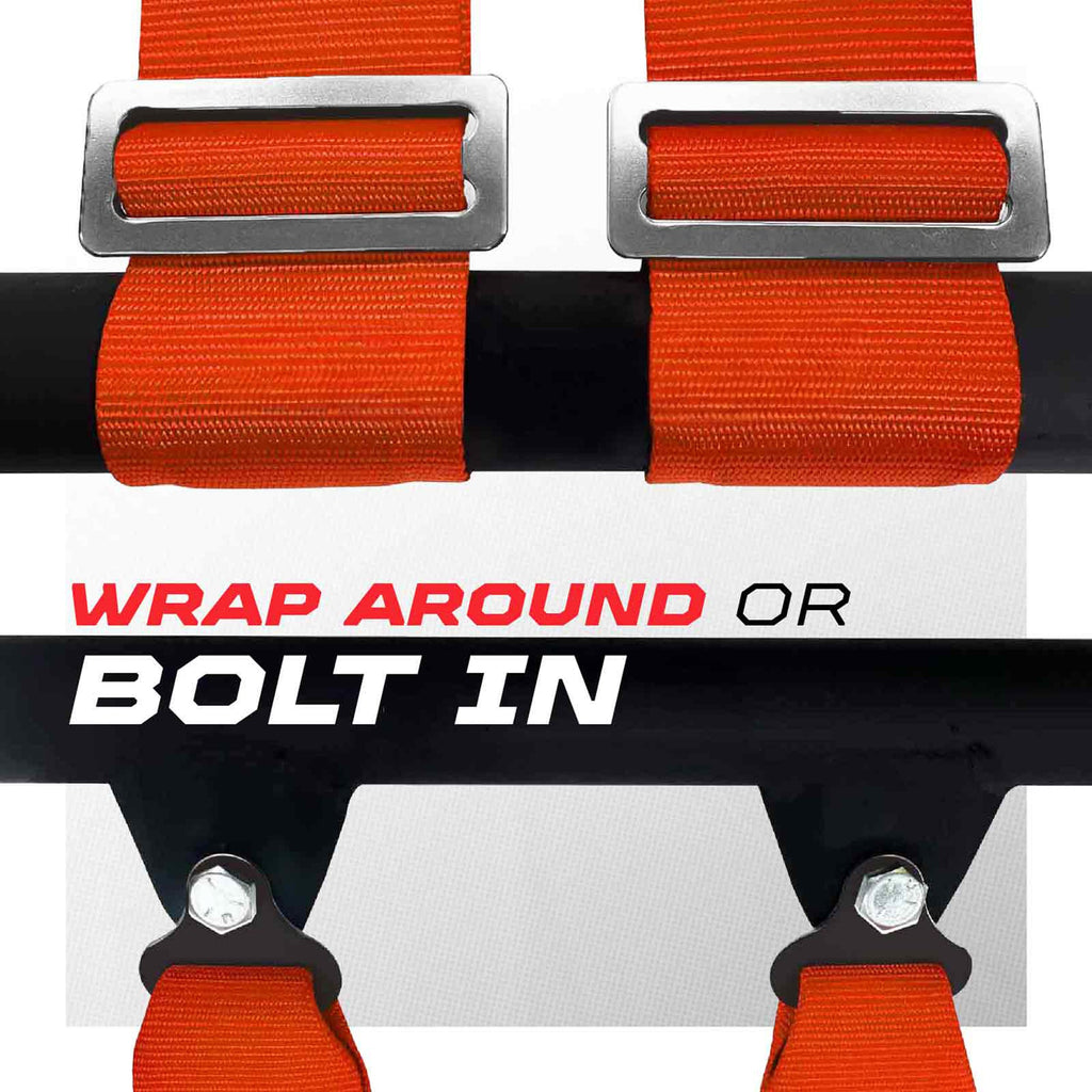 Pro Series 3" 4 point Latch Harness 50 Caliber Racing