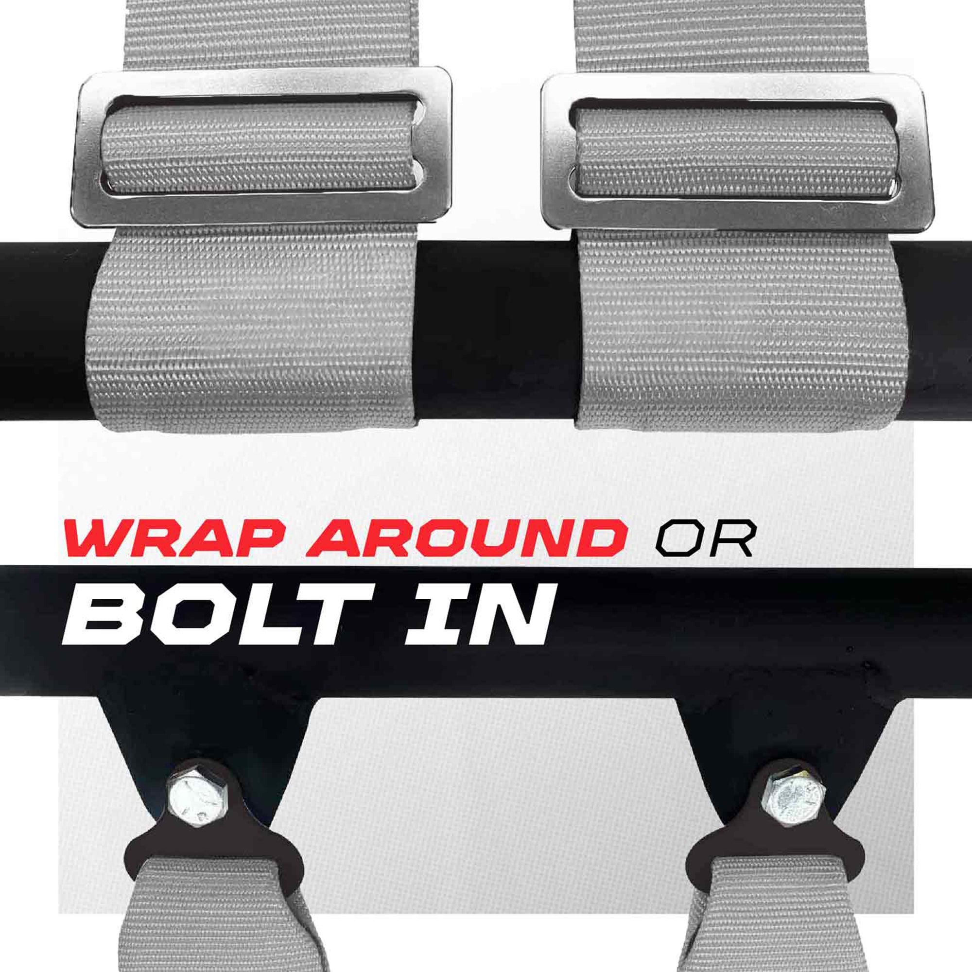 Pro Series 3" 4 point Latch Harness 50 Caliber Racing