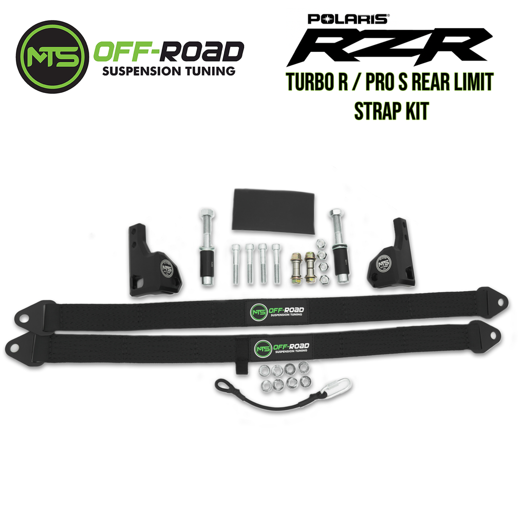 Polaris RZR Turbo R/Pro S Rear Limit Strap Kit | MTS Offroad