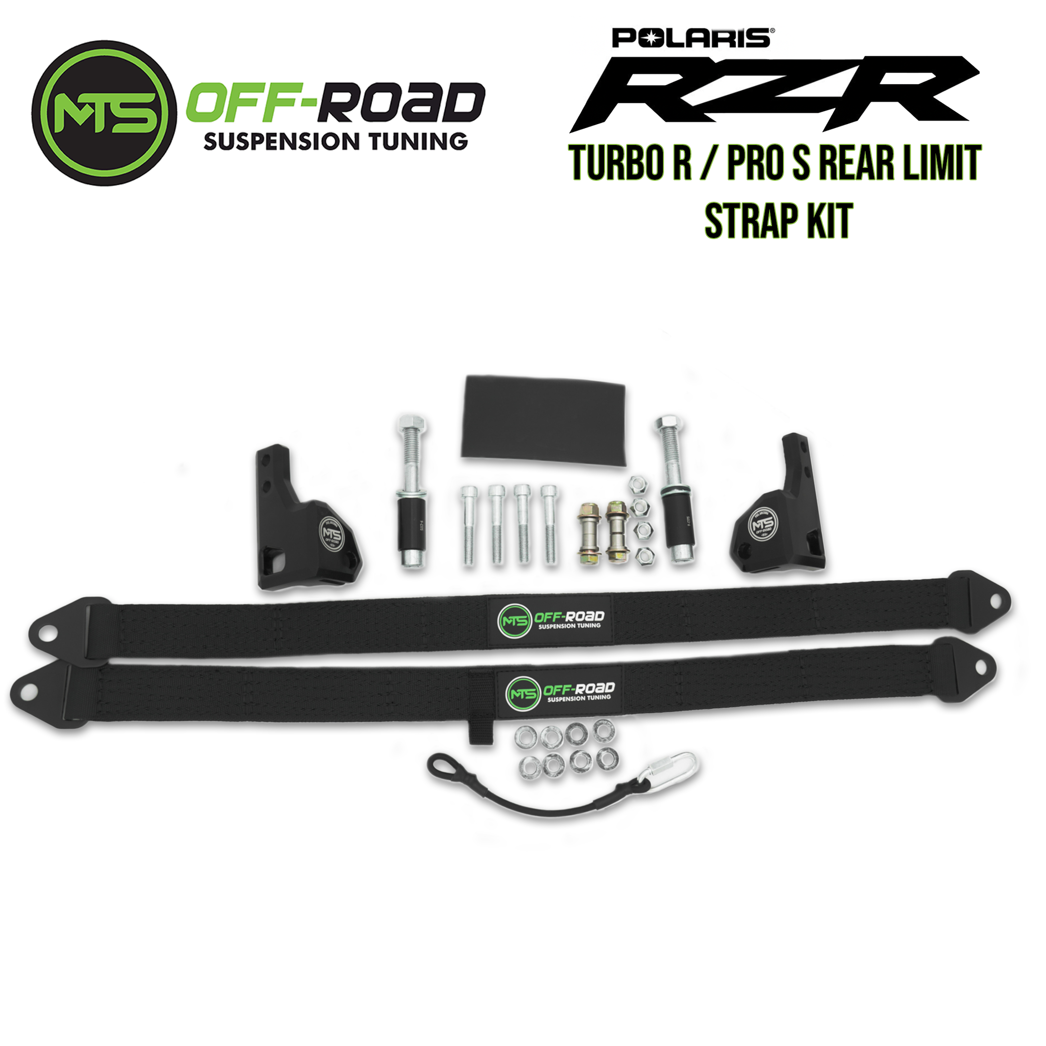 Polaris RZR Turbo R/Pro S Rear Limit Strap Kit | MTS Offroad