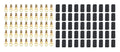 Ring Terminal #8 14-16 Ga w/Heat Shrink 50pk