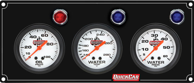 3 Gauge Panel OP/WT/WP Black