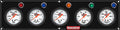 5 Gauge Panel OP/WT/OT/FP15/WP Black