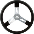 ALUM STEERING WHEEL17IN BLK
