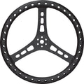 15in Steering Wheel L/W Aluminum Black
