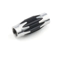 3/4 Aluminum Scalloped Tube 4in