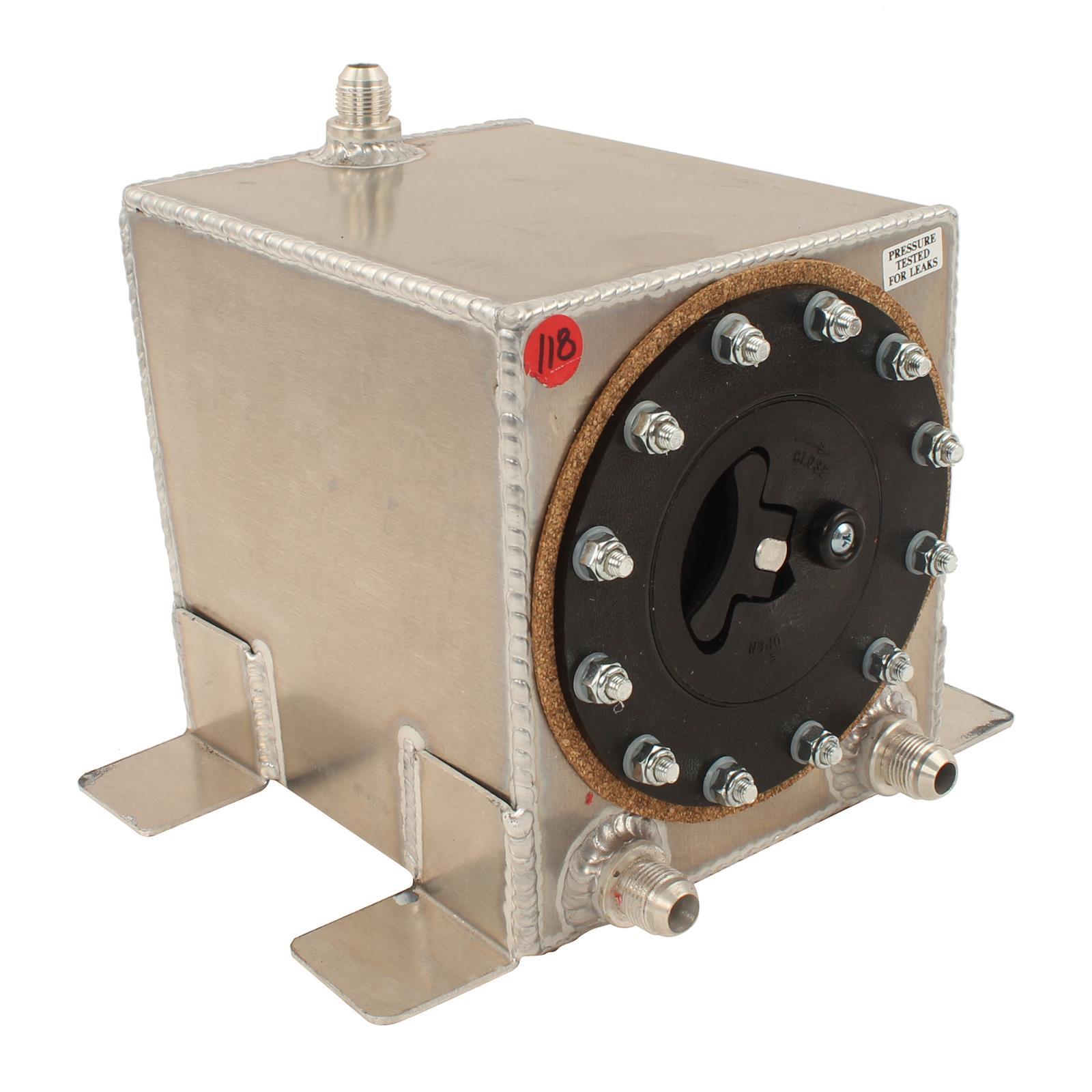 ALUM 1 GALLON FUEL CELL W/FOAM