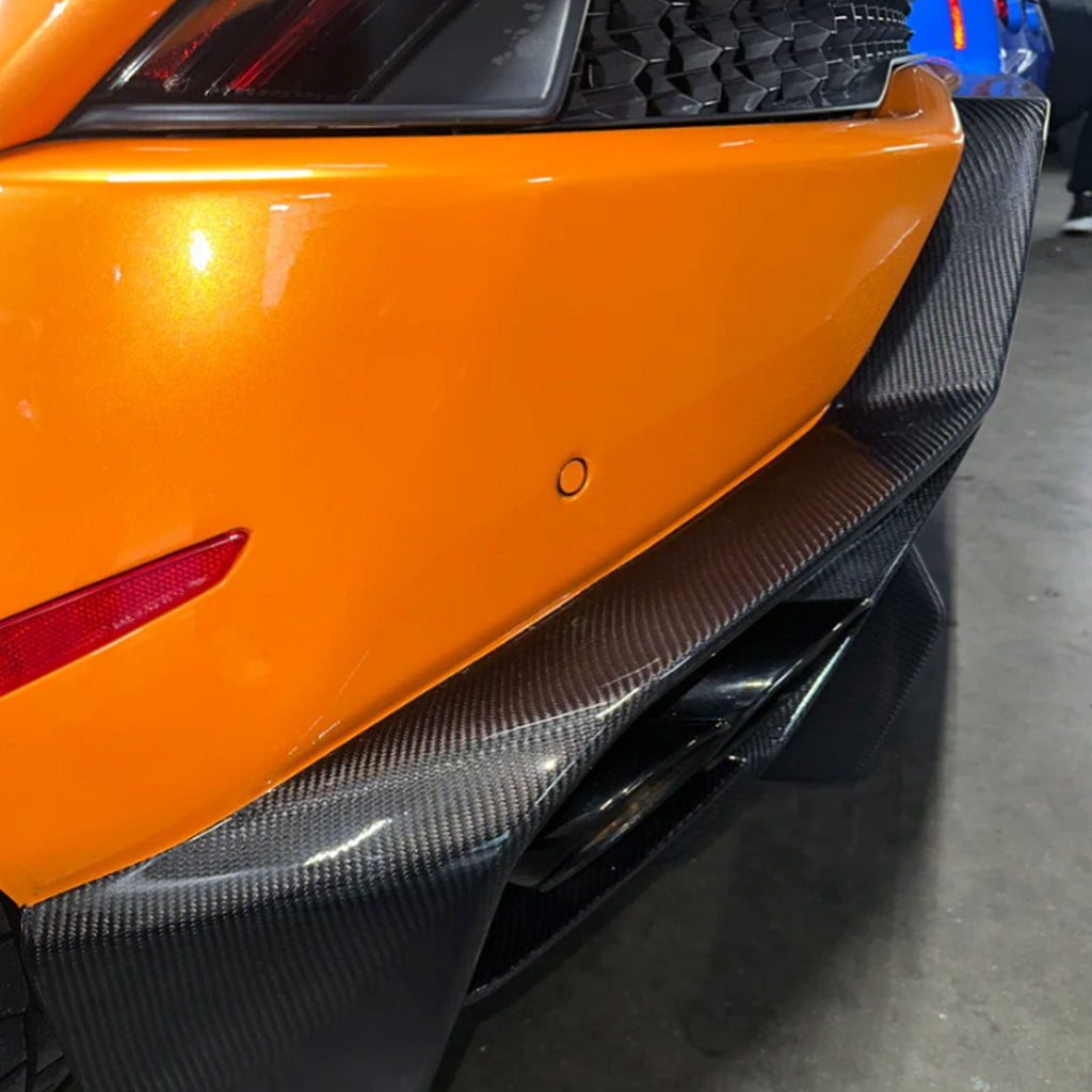 V Style Forged Carbon Fiber Rear Diffuser for Lamborghini Huracan LP 610