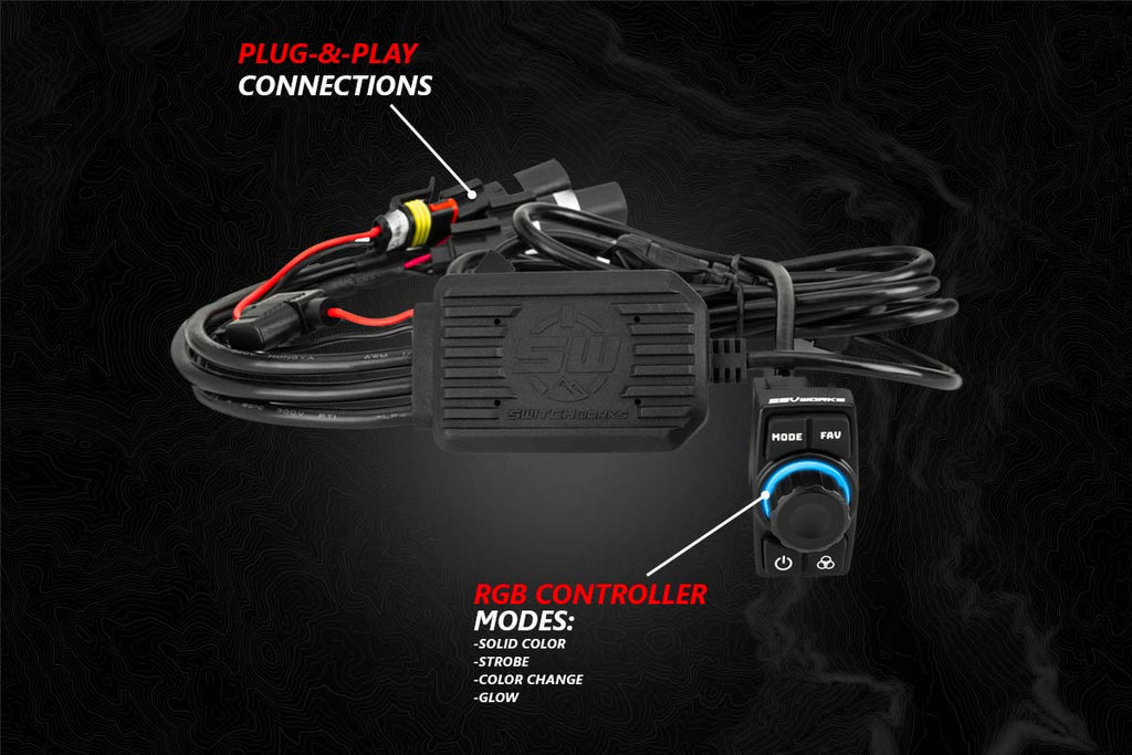 SSV Works V-Spec 3-Speaker Plug-&-Play Kit for 2014-2023 Polaris RZR with Ride Command