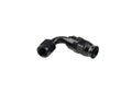 6AN 100 Degree PTFE Reusable Hose End Black