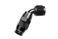 6AN 60 Degree PTFE Reusable Hose End Black