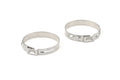 16AN SS Push Lock Hose Clamp 2pcs/pkg