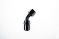 12AN 45Deg Crimp Hose End Black