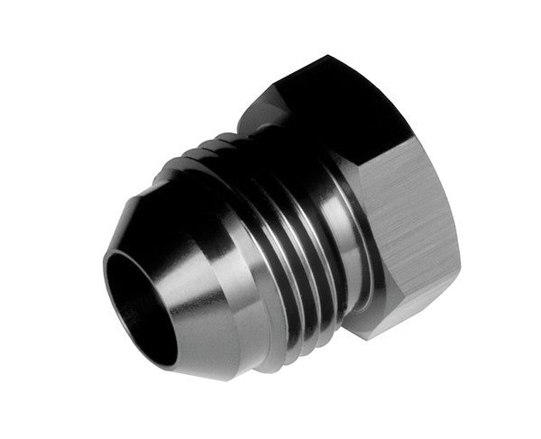 16AN Flare Plug 1/pkg Black