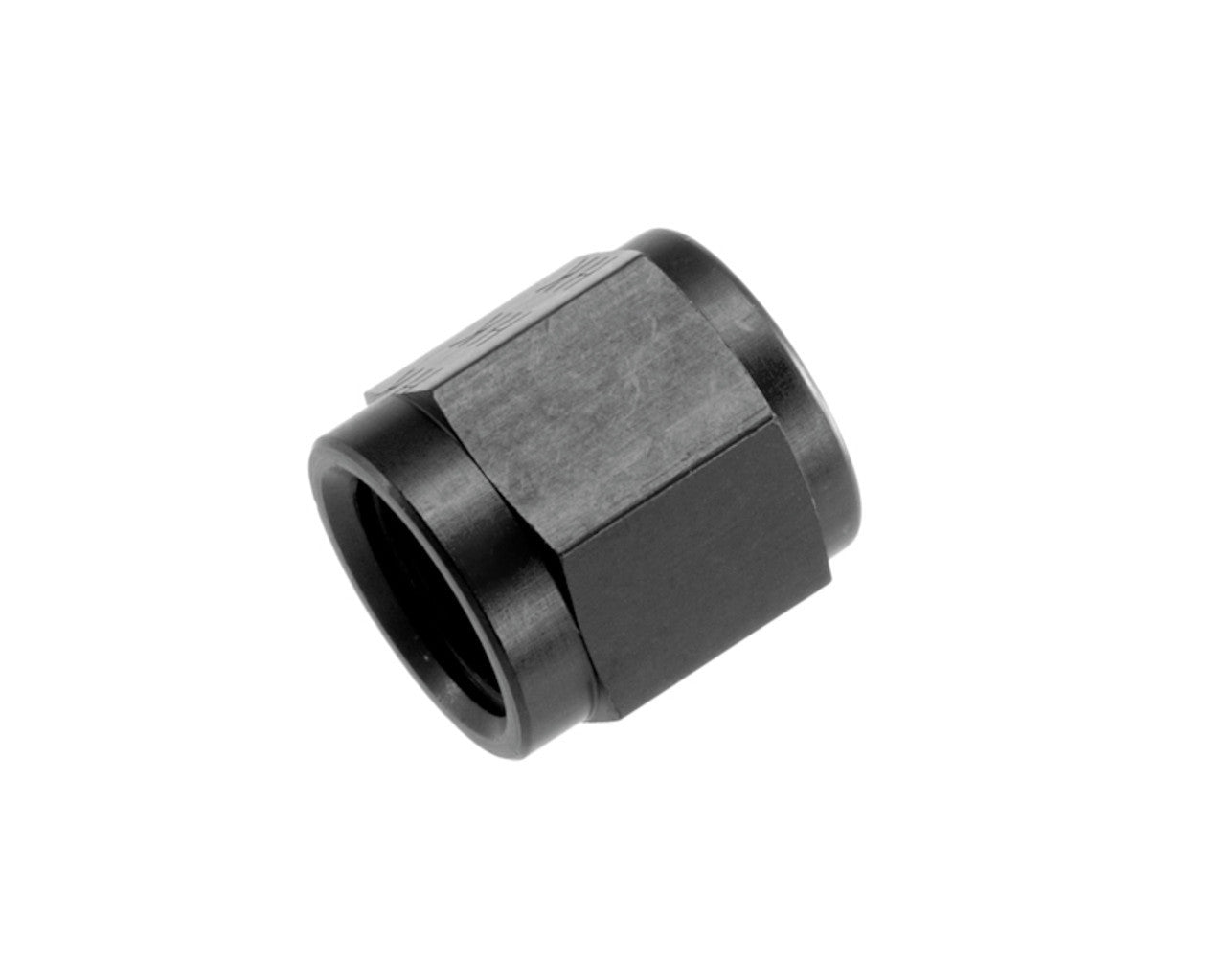 12AN Aluminum Tube Nut 3/4in Hard Line Black
