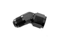 4AN Male to 4AN Female 45Deg Black