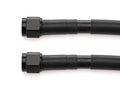 6AN 6in Nitrous Line Black
