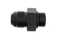 10AN to 10AN O-Ring Port Adapter Black Male Male