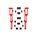 Spark Plug Wire Loom SBF Red