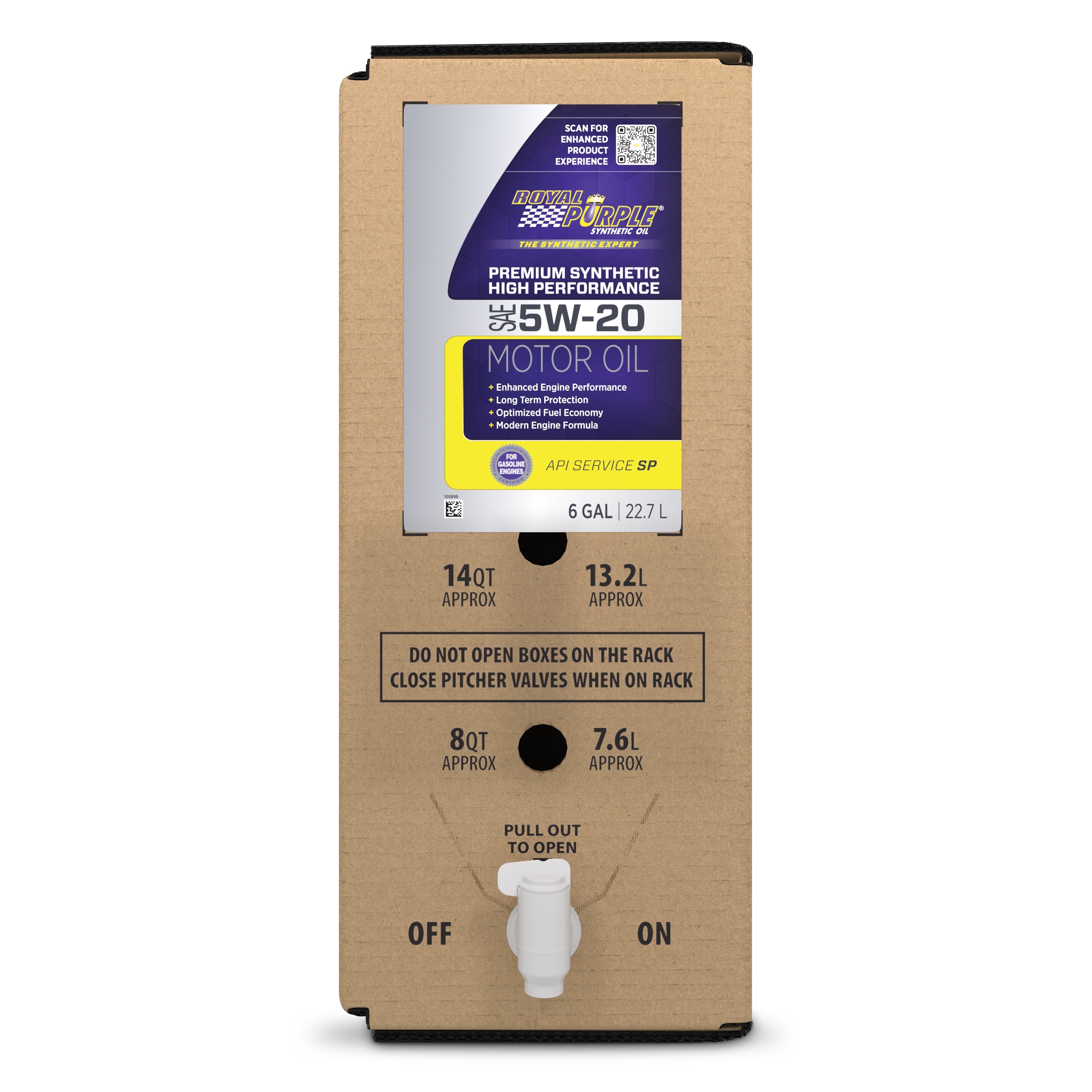 MOTOR OIL 5W-20  6 GALLON