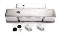 SBC Alum Tall V/C Ball Milled Polished