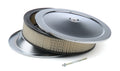 Chrome 14In X 3In Air Cleaner W/Paper Element