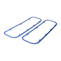 Blue Rubber BB Chevy Valve Cover Gaskets Pair