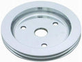 Pol Alum SBC Double Gro ove Pulley