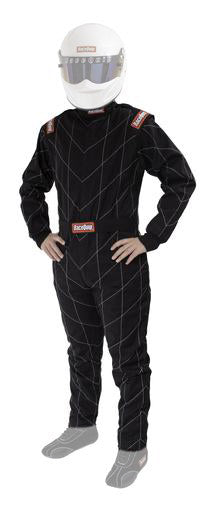 CHEVRON-1 SUIT SFI-1 BLK XLG