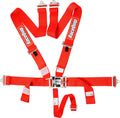 L & L 5PT HARNESS SET RED