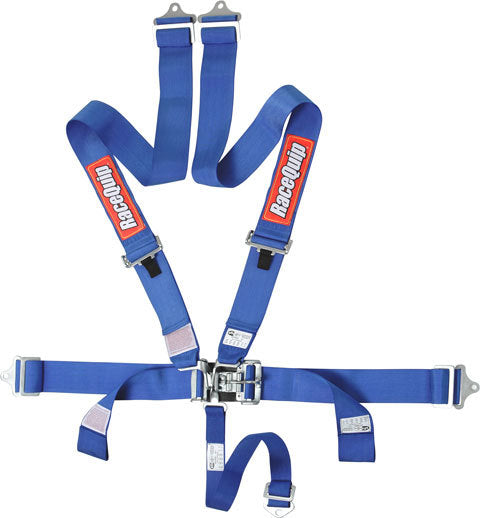 L & L 5PT HARNESS SET BLUE