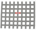 Ribbon Window Net Platinum Non-SFI 18 x 24