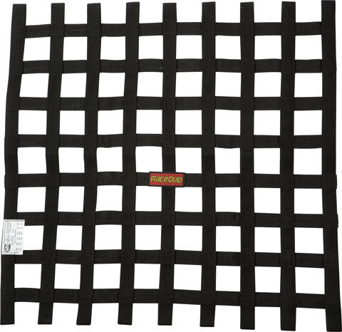 24 X 24 SFI RIBBON NET  BLACK