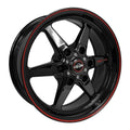 93 Truck Star Gloss Blac k  17x7 6x5.50BC 4.00BS