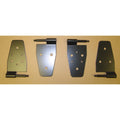 HINGE 1/2 DOOR PR BLK