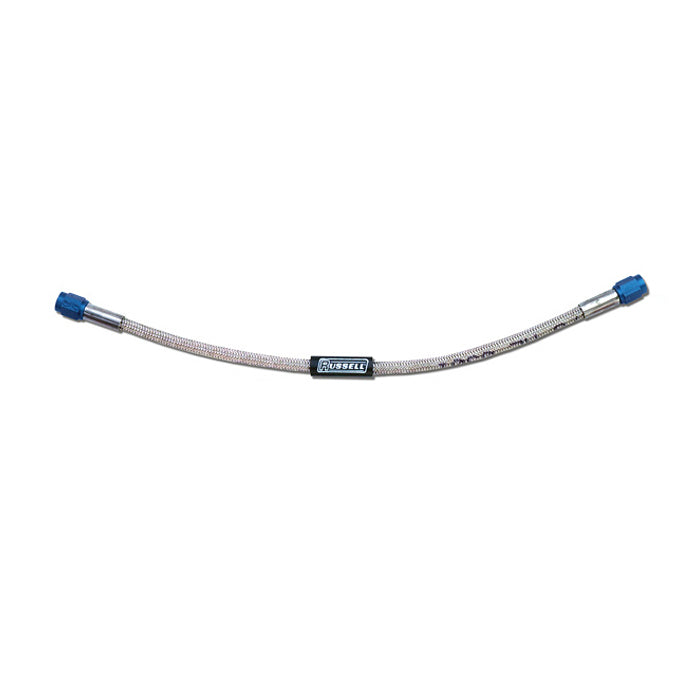 6an Nitrous Hose 2ft w/Blue Hose Fittings
