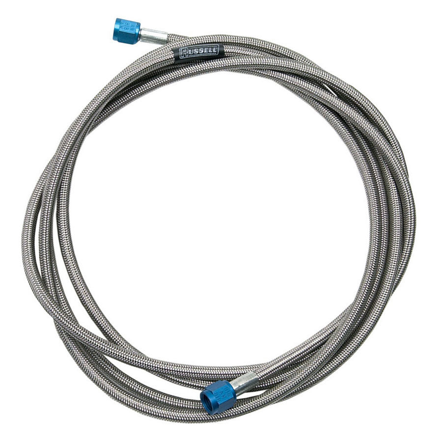 6AN Nitrous Hose 6ft Blue Ends