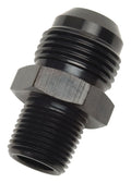 4AN-1/4 Str Adpt Fitting Black