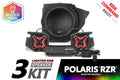 SSV Works V-Spec 3-Speaker Plug-&-Play Kit for 2014-2023 Polaris RZR with Ride Command