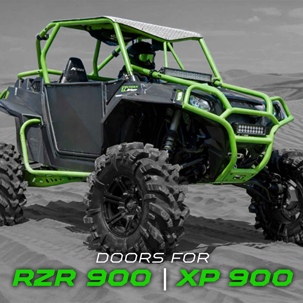50 Cal RZR Doors Black on Black