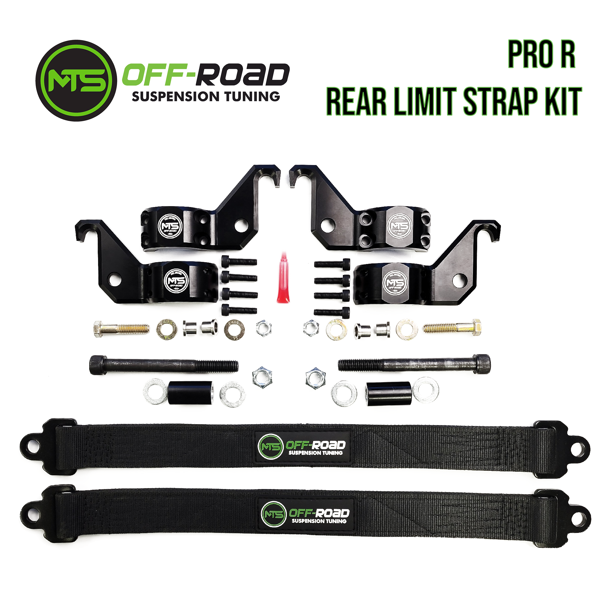 Polaris RZR Pro R Rear Limit Strap Kit | MTS Offroad