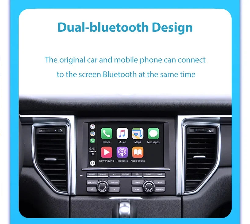 Wireless CarPlay 6.5" For Ferrari California T（15-18）Android mirror link AirPlay CarPlay function