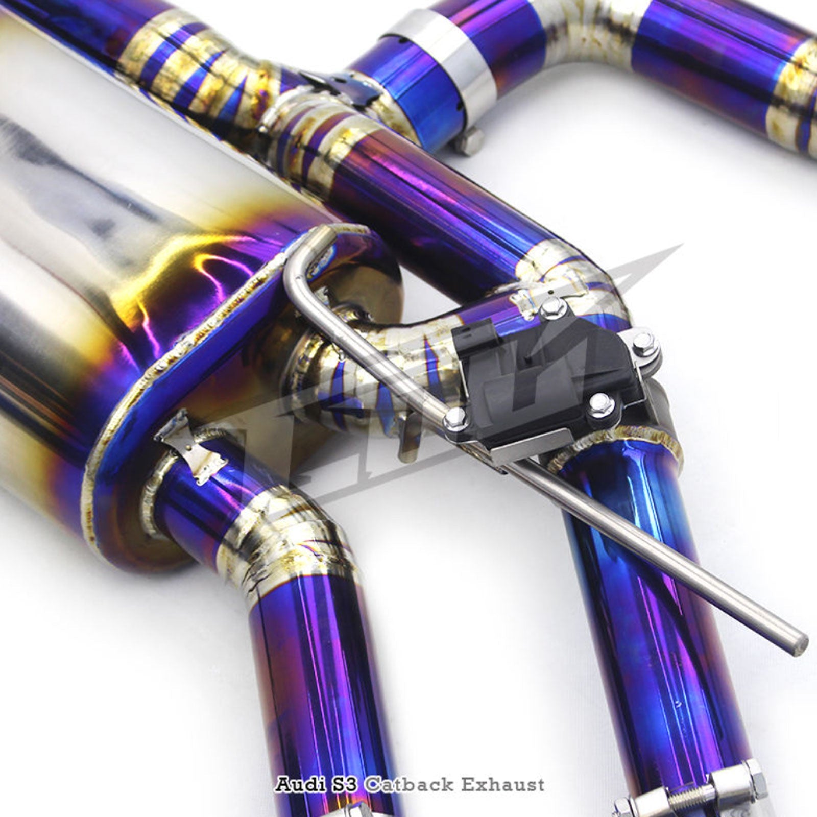 Titanium Valved Catback Exhaust System for Audi TT TTS 8S MK3 2.0T 8S 2015+