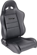 BLACK SYNTHETIC LEATHER